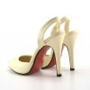 Sandale bej ieftine cu toc 10 cm, de dama ReduceriOferte.com